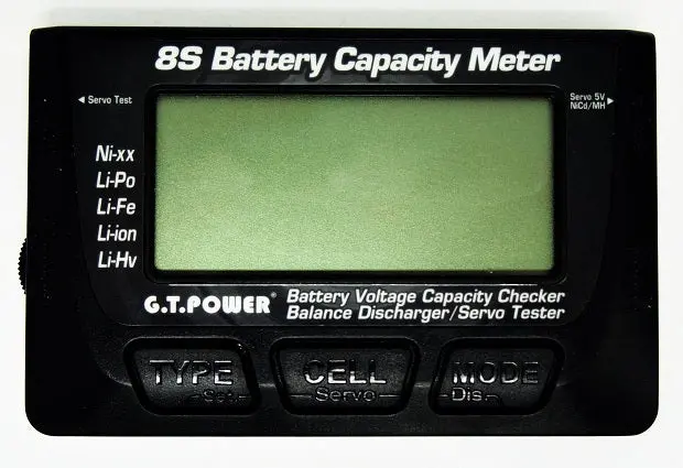 Gt Power Battery Meter, Balance Tester & Servo Checker - Gt-8Smeter 1