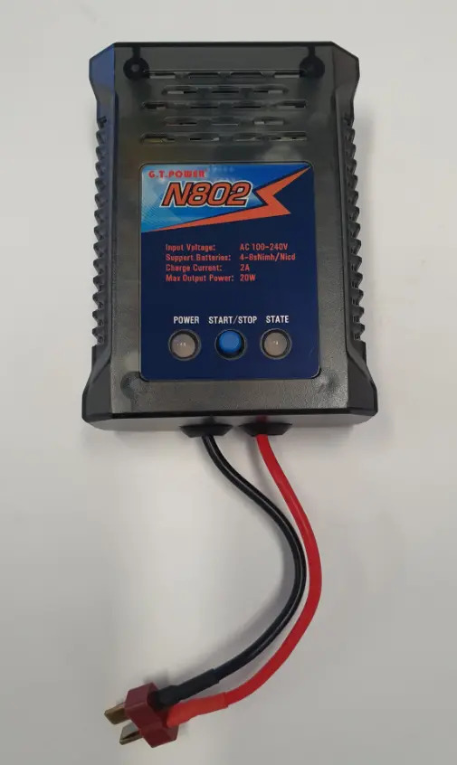 Gt Power Battery Charger Nimh/Nicd 4-8 Cell 2A 240V W/ Deans Plug - Gt-N802dean 1