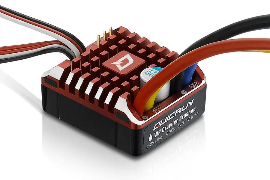 Hobbywing Quicrun 1080 80A Wp Crawler Brushed Esc - Hw30112750 1