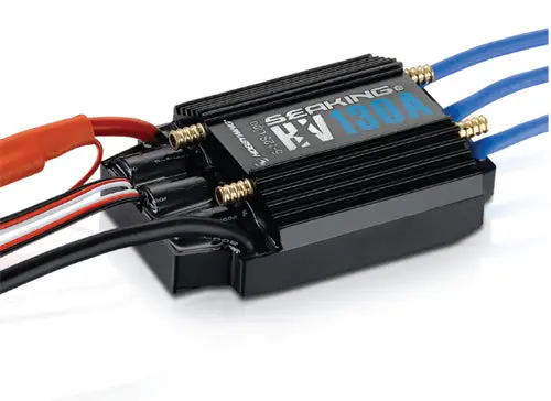 Hobbywing Seaking 130A Hv V3 Wp Sensorless Brushless Marine Esc - Hw30301200 1