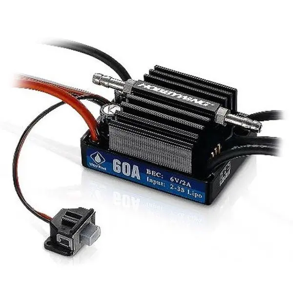 Hobbywing Seaking 60A V3.1 Sensorless Brushless Marine Esc - Hw30302200 1