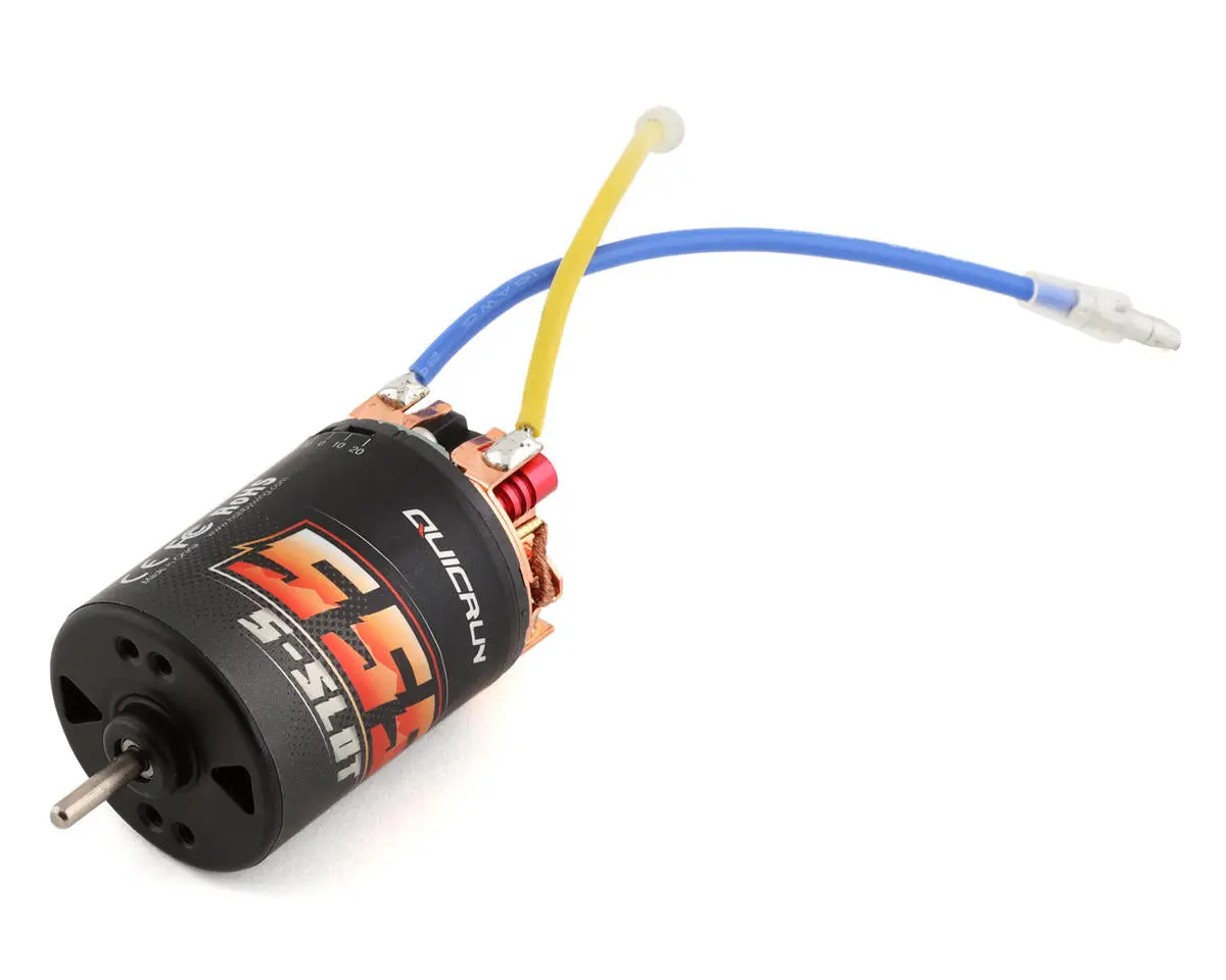 Hobbywing Quicrun 11T 550Size Rebuildable Brushed Motor W/ 5 Slot Timing Adjustment - Hw30404315 1