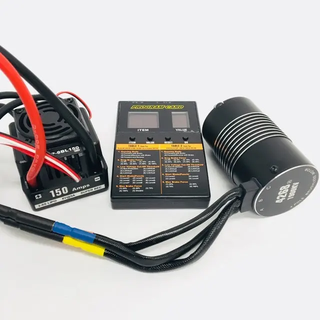 Hobbywing Ace 1:8 1900Kv 4268 Brushless Motor & 150A Esc Combo - Hwapbl15042681900 1