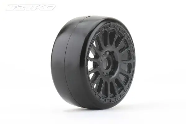 Buster Soft 1/8Th Gt Pre-Glued On Black Claw Rims (2) 1