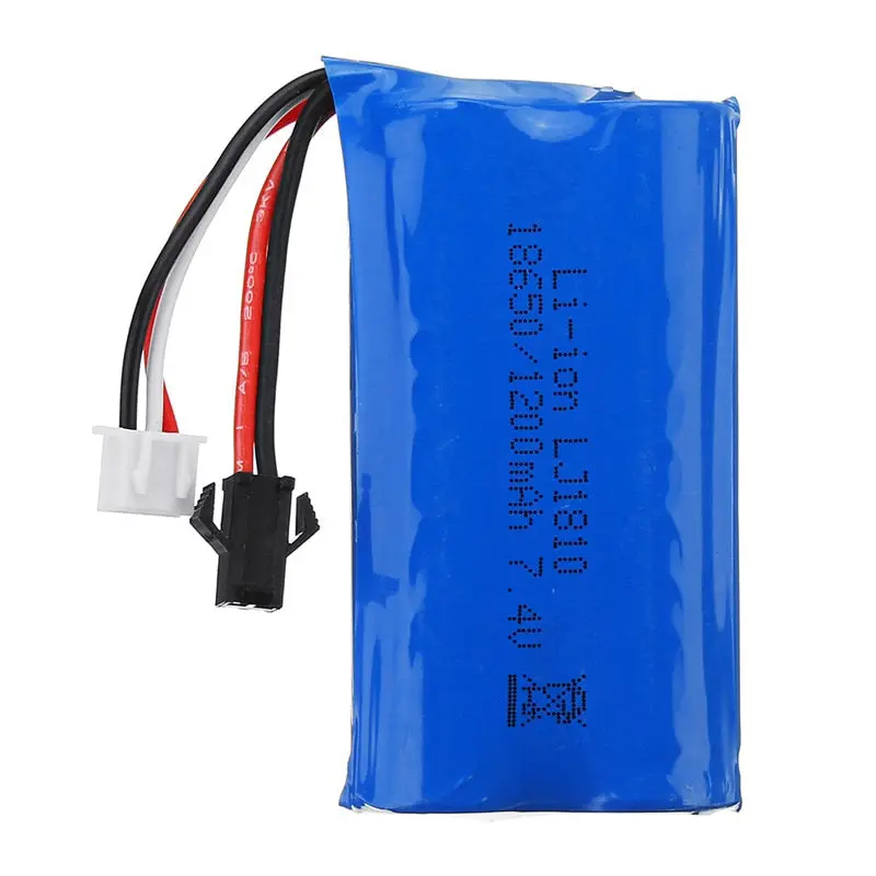 Tornado 1200Mah 7.4V Li-Ion Battery Suit Thunder/ Hurrican/ Storm Truck - Trc-18301-32 1