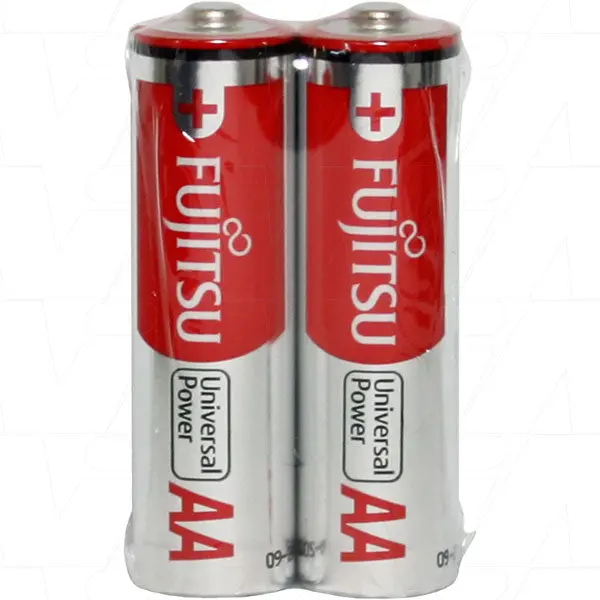 Fujitsu Aa Alkaline Batteries 2Pck Wrap - Lr6(2S)Fu 1