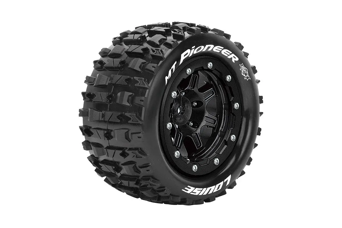 Louise Mt-Pioneer Mft Maxx Belted Tyre On Black Wheel 2Pcs - Lt3329sb 1