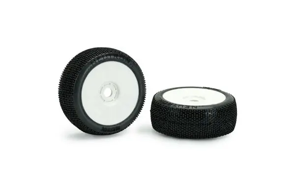 Neutron Clay Soft 1/8Th Buggy Pre-Glued Tyre Deal - Set Of 4 1