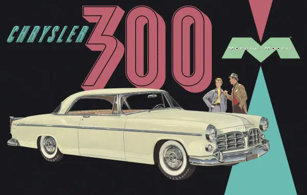 Moebius 1955 Chrysler C300 1:25 - Moe1201 1