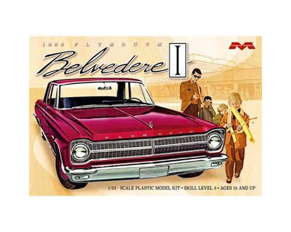 Moebius 1965 Plymouth Belvedere 1:25 - Moe1218 1