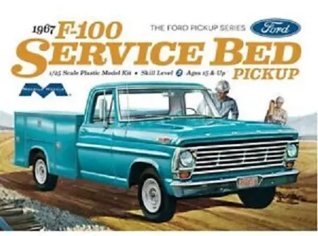 Moebius 1967 Ford F-100 Service Bed 1:25 - Moe1239 1