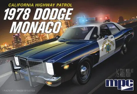 Mpc 1978 Dodge Monaco Chp Police Car 2T 1:25 - Mpc922 1