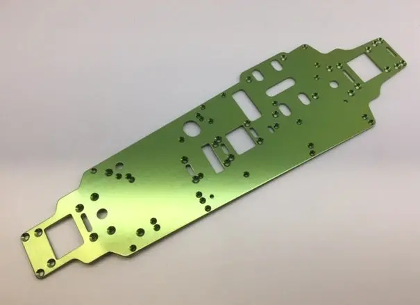 Gv Main Chassis Green Aluminium Suit Cage - Mv30101gr 1