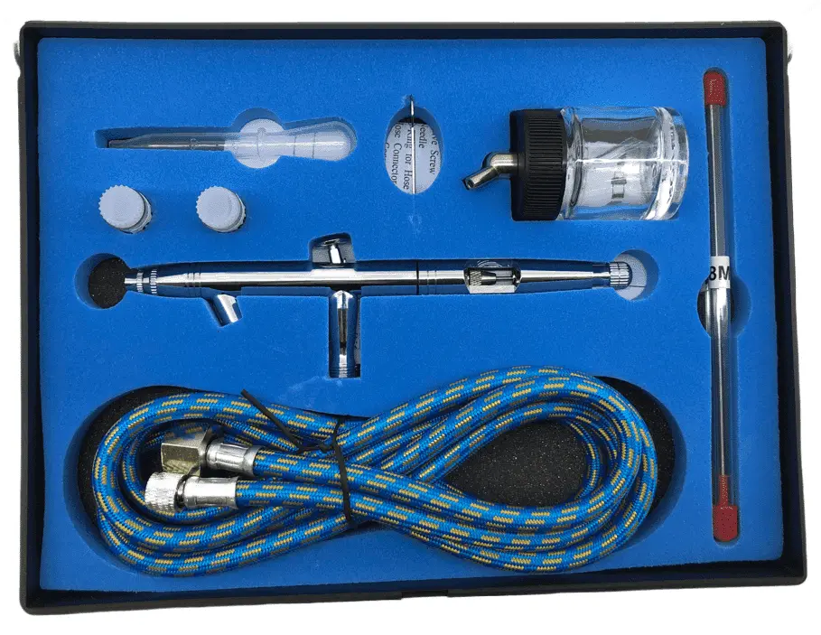 Vision Hobby Airbrush Kit Suction Feed With Hose 20Cc - Nhdu-82K 1