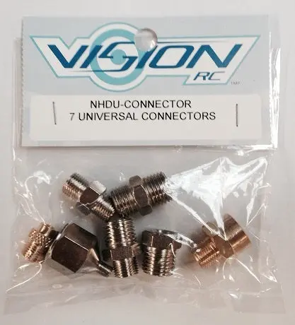 Vision Universal Airbrush Hose Connector Set 7Pcs - Nhdu-Connector 1