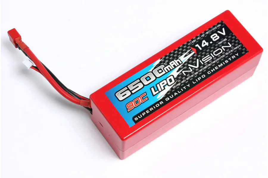 Nvision 6500Mah 14.8V 90C Lipo Battery Hc Deans - Nvo1103 1