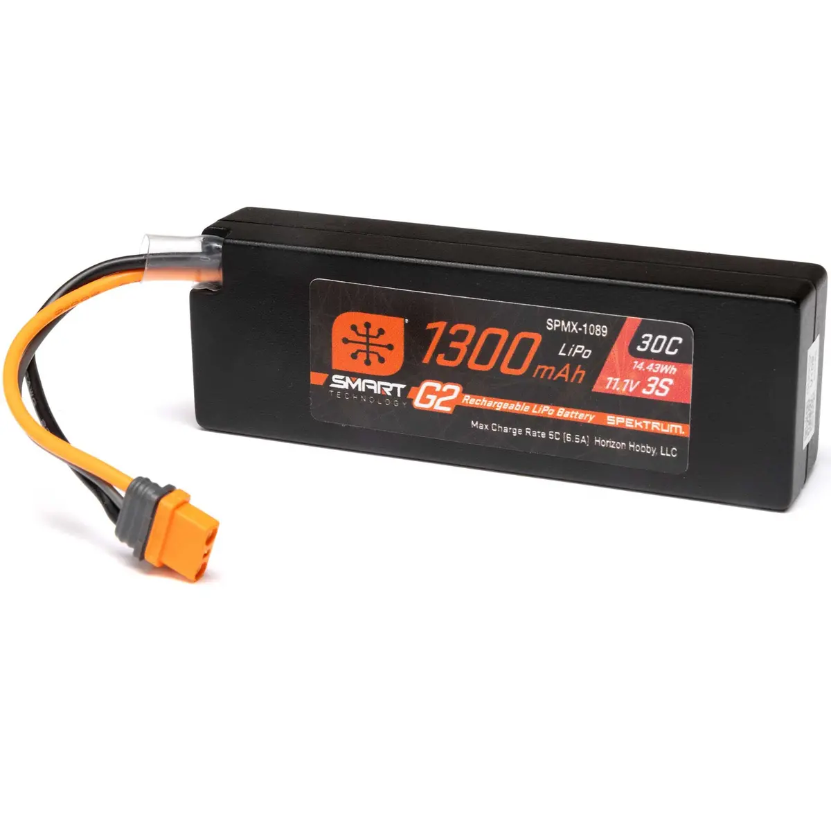 11.1V 1300Mah 3S 30C Smart G2 Lipo Battery Ic2 Connector 1