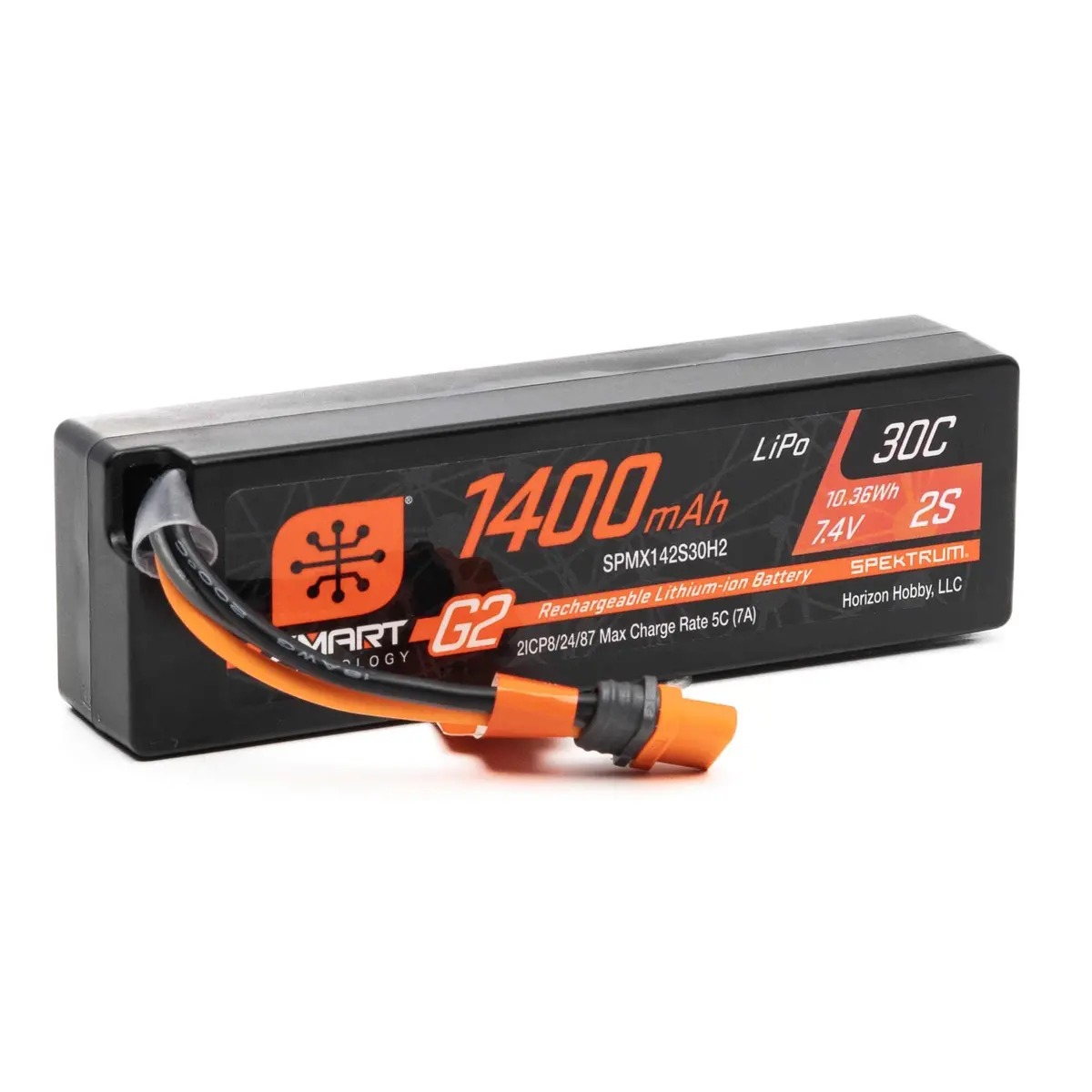 7.4V 1400Mah 2S 30C Smart G2 Lipo Battery Ic2 Connector 1
