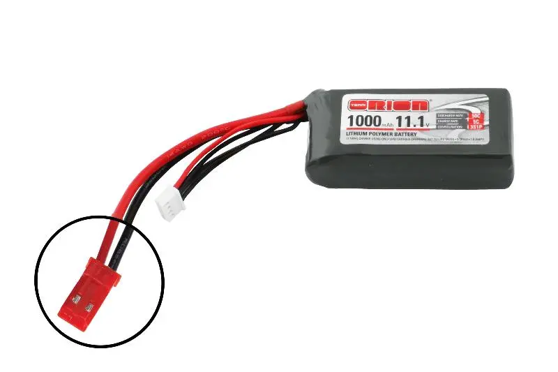 Orion 1000Mah 11.1V 50C Lipo Battery Sc Jst - Ori60133 1