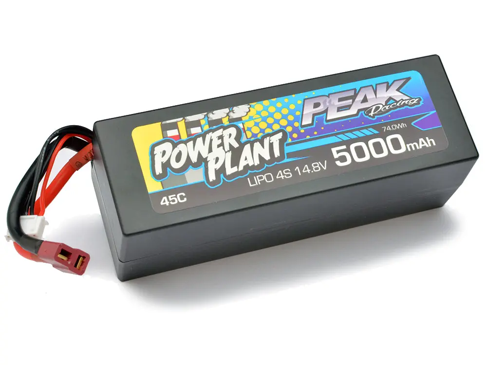 Peakracing 5000Mah 14.8V Hc 45C Lipo Battery - Pek00555 1
