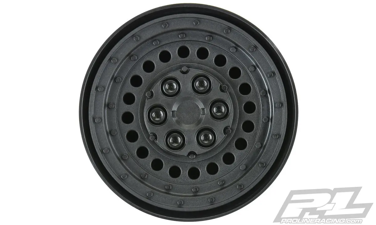 Proline Carbine 1.9In Dually Wheels Black Internal Bead-Loc 2Pcs Suit Crawlers - Pro278600 1
