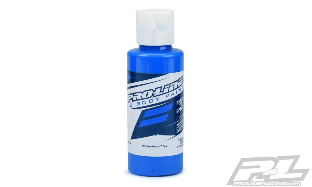Proline Fluorescent Blue Lexan Body Paint 60Ml - Pro632804 1