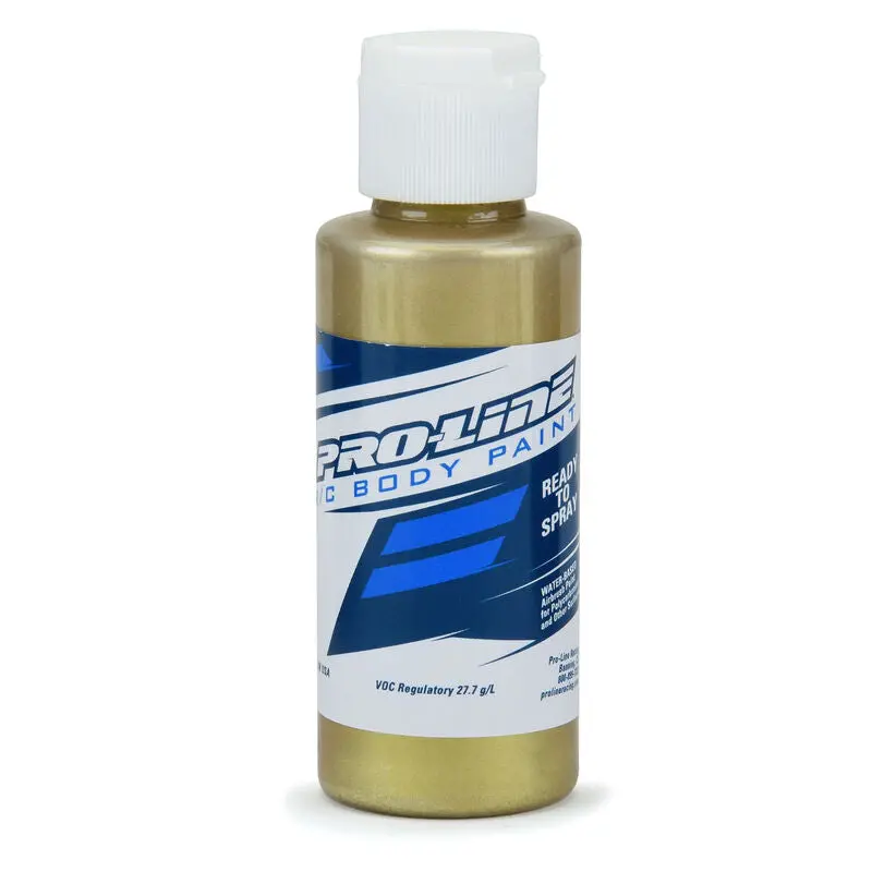 Proline Metallic Gold Lexan Body Paint 60Ml - Pro632603 1