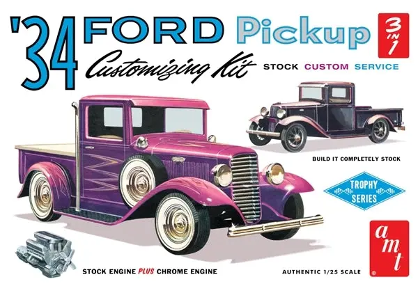 Amt 1934 Ford Pickup 1:25 - Amt1120 1