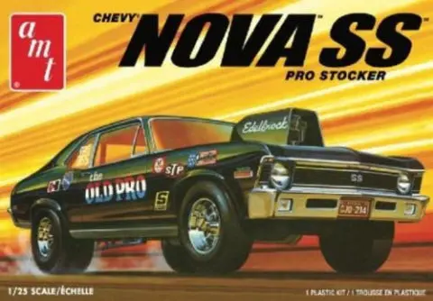 Amt 1972 Chevy Nova Ss Pro Stocker Old Pro 1:25 - Amt1142 1