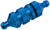 Rct Aluminum Rc Fuel Filter Blue 36X11mm - Rctel01008b 1