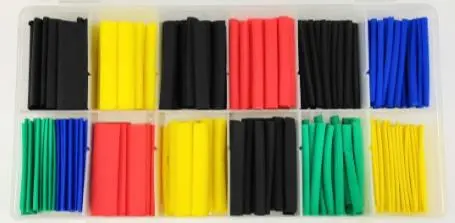 Rct Colored Shrink Tube Kits 1Mm 2Mm 3Mm 4Mm 5Mm 6Mm 8Mm 10Mm 280Pcs 45Mm Lengths - Rctel04x1 1