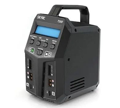 Skyrc T200 1-6S Lipo/ Nimh 100W 12A Dual Battery Charger Ac/Dc - Sk-100155 1