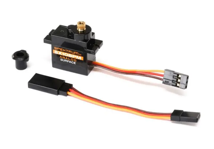 Spektrum Sx108pm 3Kg Micro Mg Servo W/ Horn & Lead - Spmssx108pm 1