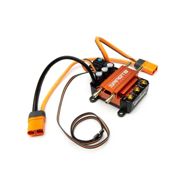 Spektrum Firma 160A 3-8S Smart Brushless Boat Esc W/ Water Jacket - Spmxse1160m 1