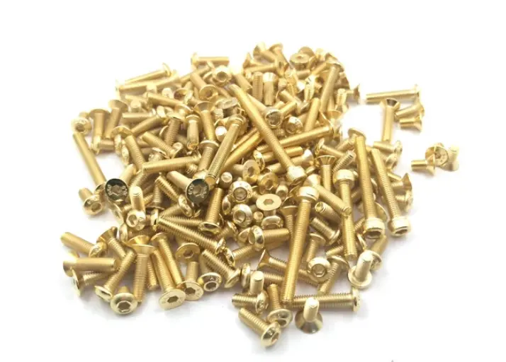 Screw Set For Mugen Mbx8 - Gold 1