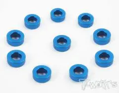 Alu 3Mm Bore Washer 2.0Mm -Tamiya Blue 1