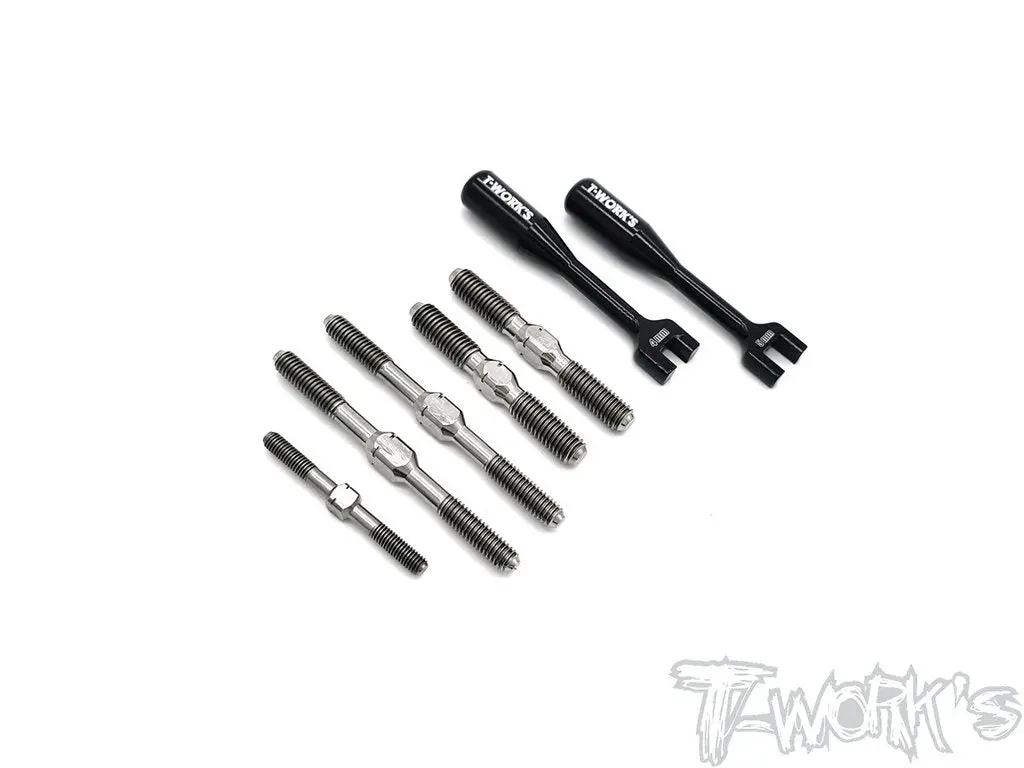 Titanium Turnbuckle Set - Team Associated Rc8b3.2 1