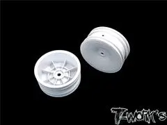 1/10Th Front Wheel - White 2.2 12Mm Hex 1
