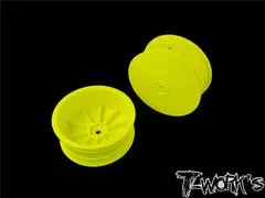 1/10Th 4Wd Front Wheel - Yellow 2.2 12Mm Hex 1