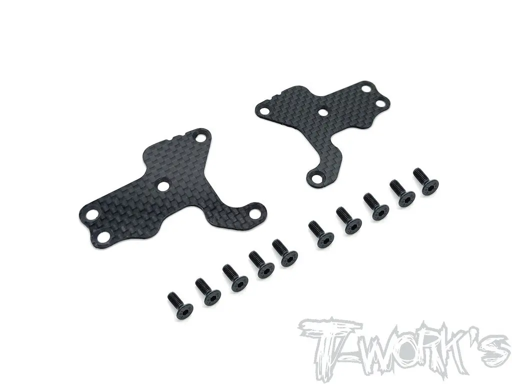 Team Associated Rc8b3.2 Graphite Front A Arm Stiffeners 1Mm 1