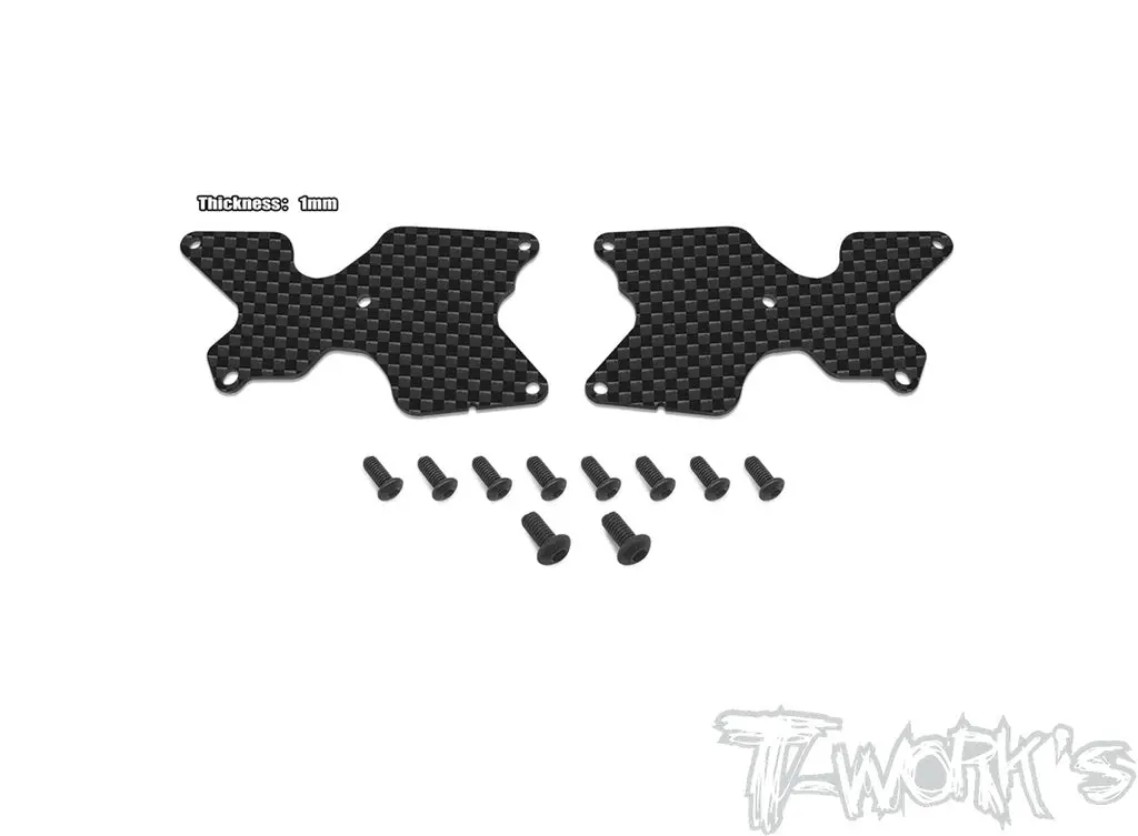 Graphite Rear A-Arm Stiffeners 1Mm For Team Associated Rc8b4 1