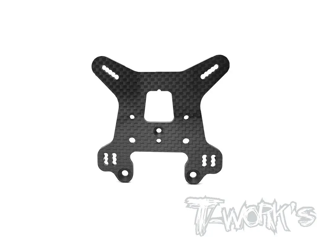 Team Associated Rc8b3.2 Graphite Rear Shock Tower 4Mm 1