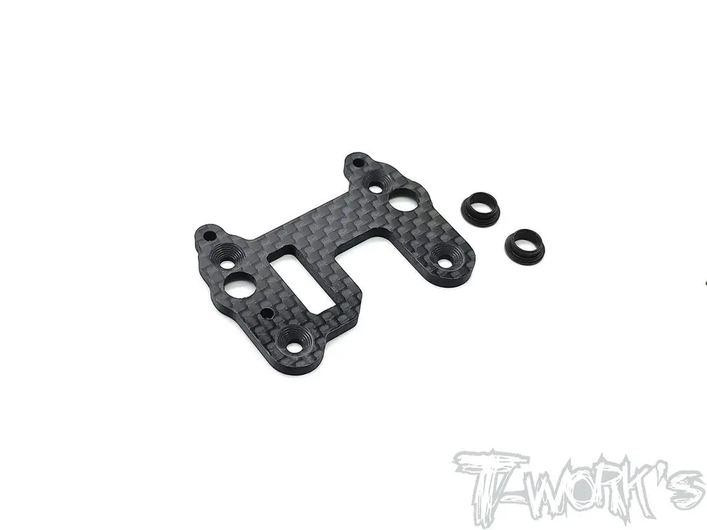 Team Associated Rc8b3.2 Graphite Centre Gearbox Plate With Metal Bushing 1