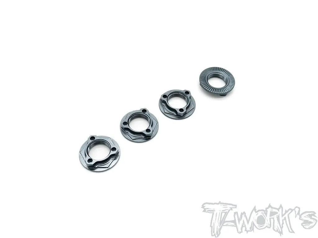 1/8Th Lightweight Self Locking Wheel Nut - Grey 1