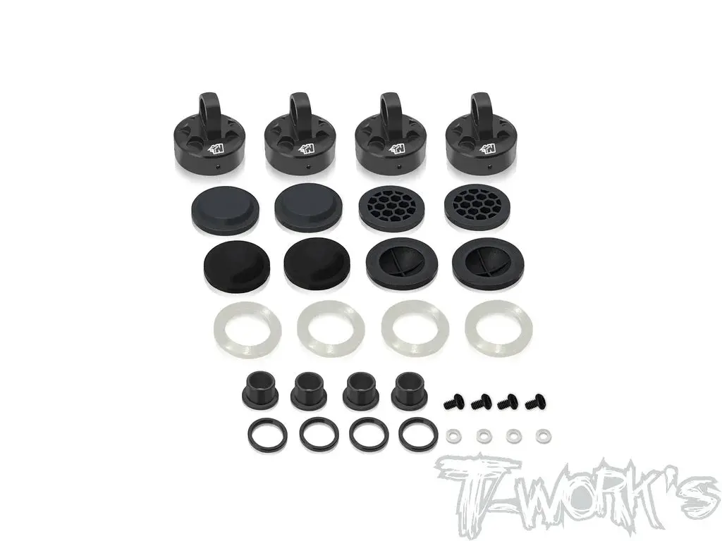 Hard Coated 7075-T6 Alu Multi-Adjust Shock Cap For Mugen Mbx8r 1