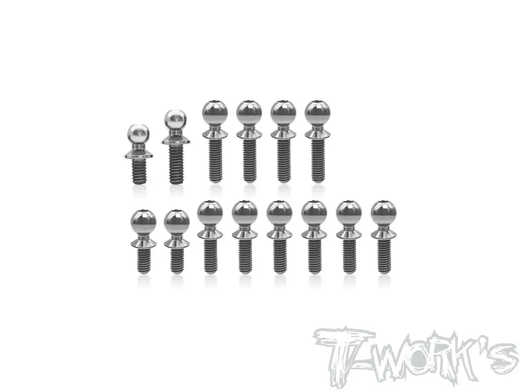 Titanium Ball End Set For Rc10b7 1