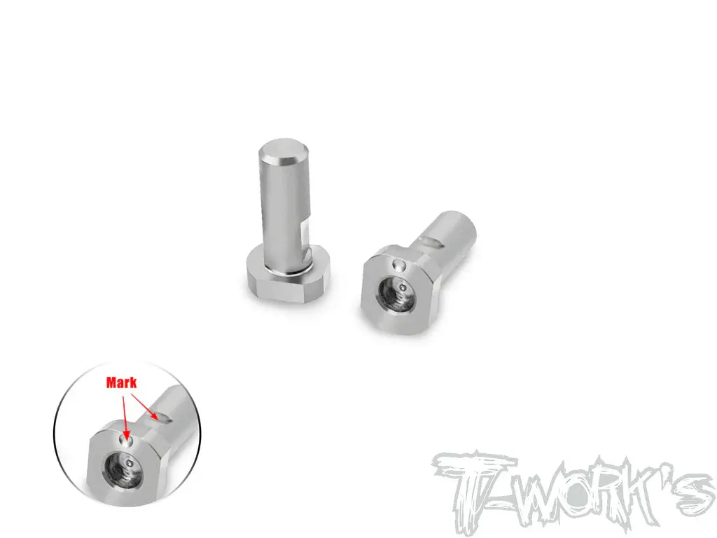 Titanium King Pin (S) For Kyosho Mp11 - 2Pcs 1