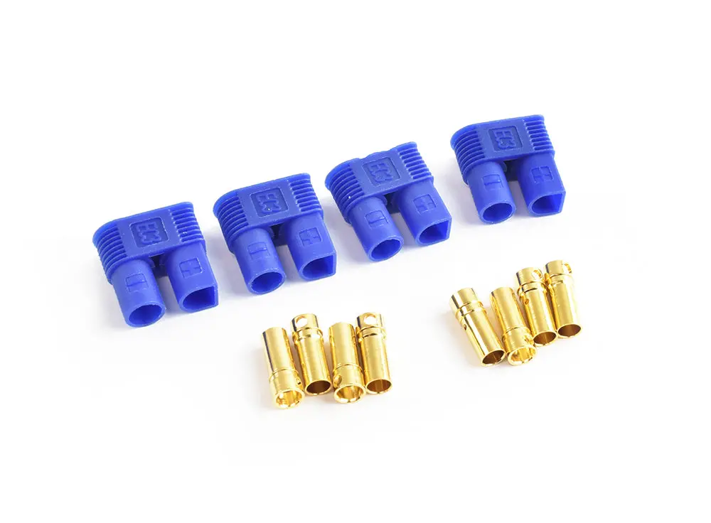Tornado Ec3 Female Plug W/ 3.5Mm Tubes 4Pcs - Trc-0118F 1