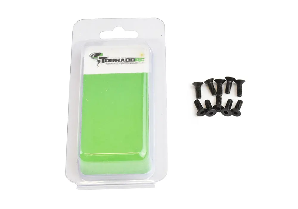 Tornado 3X15mm Hex Drive Countersunk Head Screws 10Pcs - Trc-3X15csunk 1