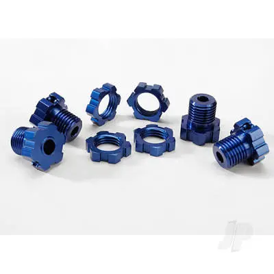 Wheel Hubs Splined 17Mm - Blue Anodised 1